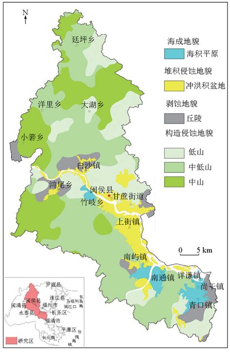 Minhou Map 